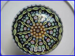 Vintage Art Glass- Perthshire Paperweight- Millefiori Canes- P Middle Cane- #227
