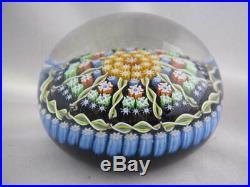 Vintage Art Glass- Perthshire Paperweight- Millefiori Canes- P Middle Cane- #227