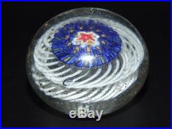 Vintage Bohemian / Silesian Glass Paperweight