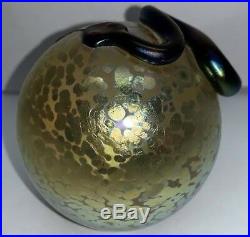 Vintage. CORREIA SNAKE PAPERWEIGHT 3, Signed, WSGS 4.87.7