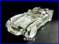 Vintage Crystal Glass Ferrari GTO (Anna Hutte) Racing Car Ornament / Paperweight