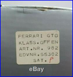 Vintage Crystal Glass Ferrari GTO (Anna Hutte) Racing Car Ornament / Paperweight