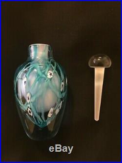 Vintage Estate Orient and Flume Art Glass Paperweight Perfume Bottle MINT