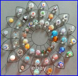 Vintage Glass Paperweight Buttons 1 thru 48 by Peter Ben #E