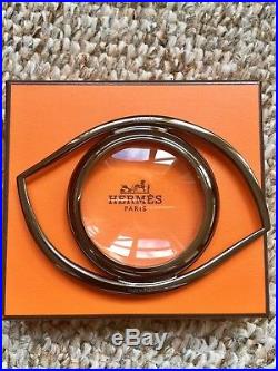 Vintage Hermes' Eye Of Cleopatra' Magnifying Glass Paperweight-NEW