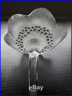Vintage Lalique Large Clear Anemone, Flower, 1161400 Perfect Condition