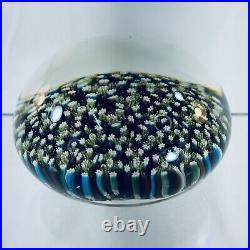 Vintage Magnum Murano Millefiori Paperweight 3.5-4 inches