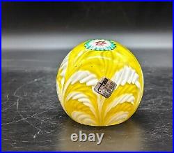 Vintage Mid-Century Modern Fratelli Toso Murano Art Glass Paperweight 3 Italy