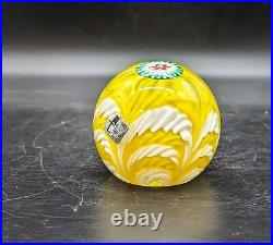 Vintage Mid-Century Modern Fratelli Toso Murano Art Glass Paperweight 3 Italy