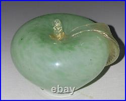 Vintage Murano Apple Shaped Paperweight