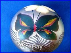Vintage ORIENT AND FLUME BUTTERFLY/FLOWER PAPERWEIGHT 3, 1976, w. Tag
