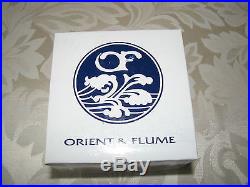 Vintage ORIENT AND FLUME FISH PAPERWEIGHT Antique Gold, Signed, 1975, 3, w Box