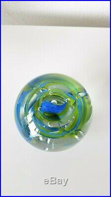 Vintage Ola Hoglund Studio Art Glass Paperweight Sculpture-Exceptional