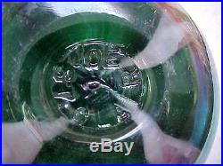 Vintage Old Rare Rose Paperweight Paper Weight Elwood Indiana Joe St. Clair