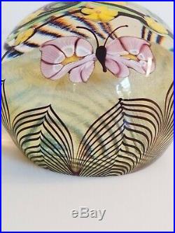 Vintage Orient & Flume Butterfly Paperweight