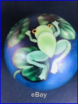 Vintage Orient & Flume Frog Paperweight