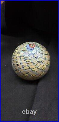 Vintage Orient and Flume Signed 1977 Paperweight 458