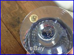 Vintage Pairpoint Glass Co. Snake Controlled Bubble Pedestal Paperweight #WH-3