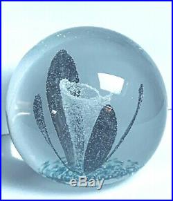 Vintage Paperweight Caithness Midnight Scotland Limited Edition 208/750 Euc