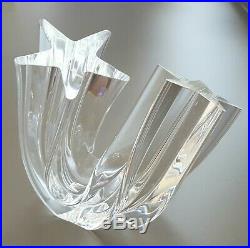 Vintage STEUBEN Crystal Glass STAR STEAM Figurine Paperweight withBox Neil Cohen