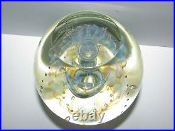 Vintage Signed Robert Eickholt Art Glass Jellyfish Paperweight 895