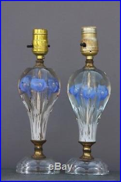 Vintage St. Clair Paperweight Glass Lamps Antique Murano Regency Modern Nice