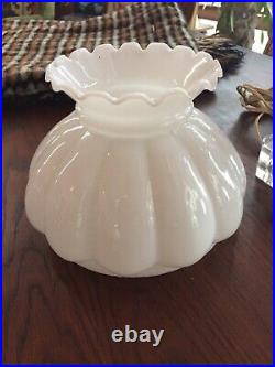 Vintage St. Clair Paperweight Lamp with Flowers