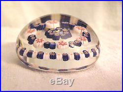 Vintage Studio Glass Paperweight PARABELLE Glass