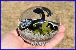 Vintage Victor Trabucco Art Glass Snake Paperweight