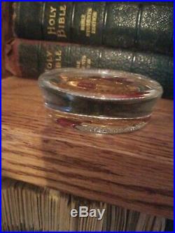 Vintage Watchtower Pittsburgh PA Glass Paperweight 1898 Crown And Cross