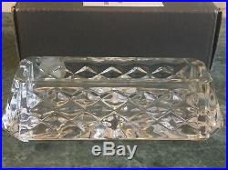 Vintage Waterford Crystal Westover Business Card Holder Made In Germany New Box