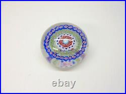 Vintage signed Baccarat glass paperweight